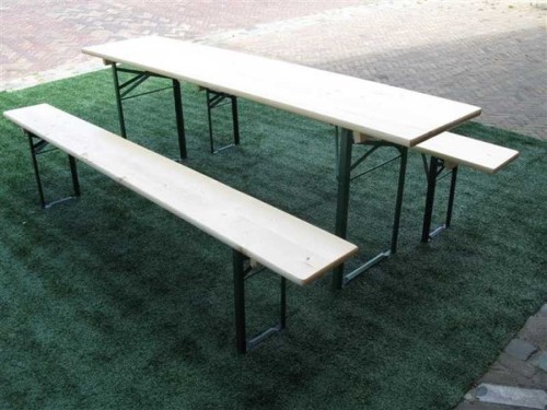 Biertafelset 220cm (standaard)